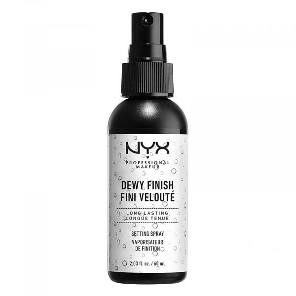 بخاخ نيكس الاحترافي لتثبيت المكياج -لمسة نهائية كالندى/يدوم مطولا NYX Professional Makeup Setting Spray - Dewy Finish/Long Lasting