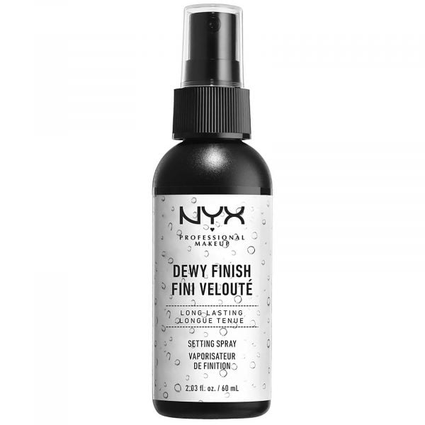 بخاخ نيكس الاحترافي لتثبيت المكياج -لمسة نهائية كالندى/يدوم مطولا NYX Professional Makeup Setting Spray - Dewy Finish/Long Lasting