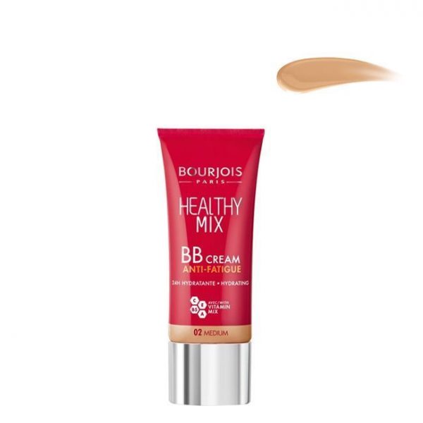 برجوا بيبي كريمBourjois Anti-Fatigue BB Cream ، المضاد للتعب ، المزيج الصحي Healthy Mix ،متوسط02 02 Medium