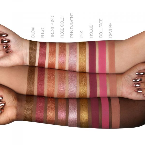 ايشادو هدى بيوتي روز جولدHuda Beauty Rose Gold Eyeshadow ،باليت هدى بيوتيHuda Beauty Eyeshadow Palette Remastered