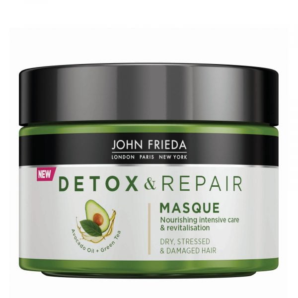 جون فريدا ماسك ديتوكس واصلاح الشعرJohn Frieda Hair Masque ،وإصلاح الشعر الجاف والتالفFor Dry Stressed & Damaged Hair