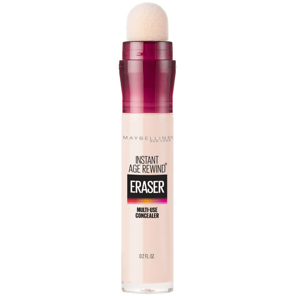 ميبلين نيويورك كونسيلرMaybelline New York Eraser ، خافي هالات سوداءDark Circles Eraser ، يعيد عمر الشباب Instant Age Rewind Concealer ،وسط 110- Fair 110