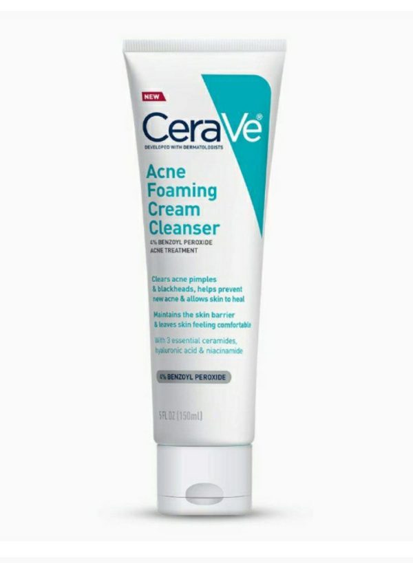 غسول كريم رغوي لحب الشباب من سيرافي Cerave